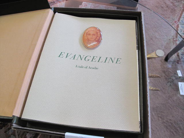 ORIGINAL BOOK OF EVANGELINE WITH SIGNED PRINTS - 2