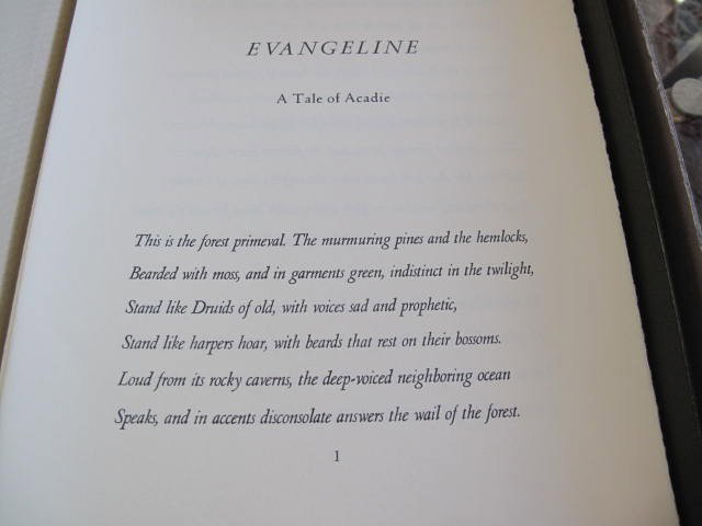 ORIGINAL BOOK OF EVANGELINE WITH SIGNED PRINTS - 4