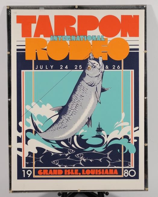 1980 Grand Isle Tarpon Rodeo Poster (1 of 2)