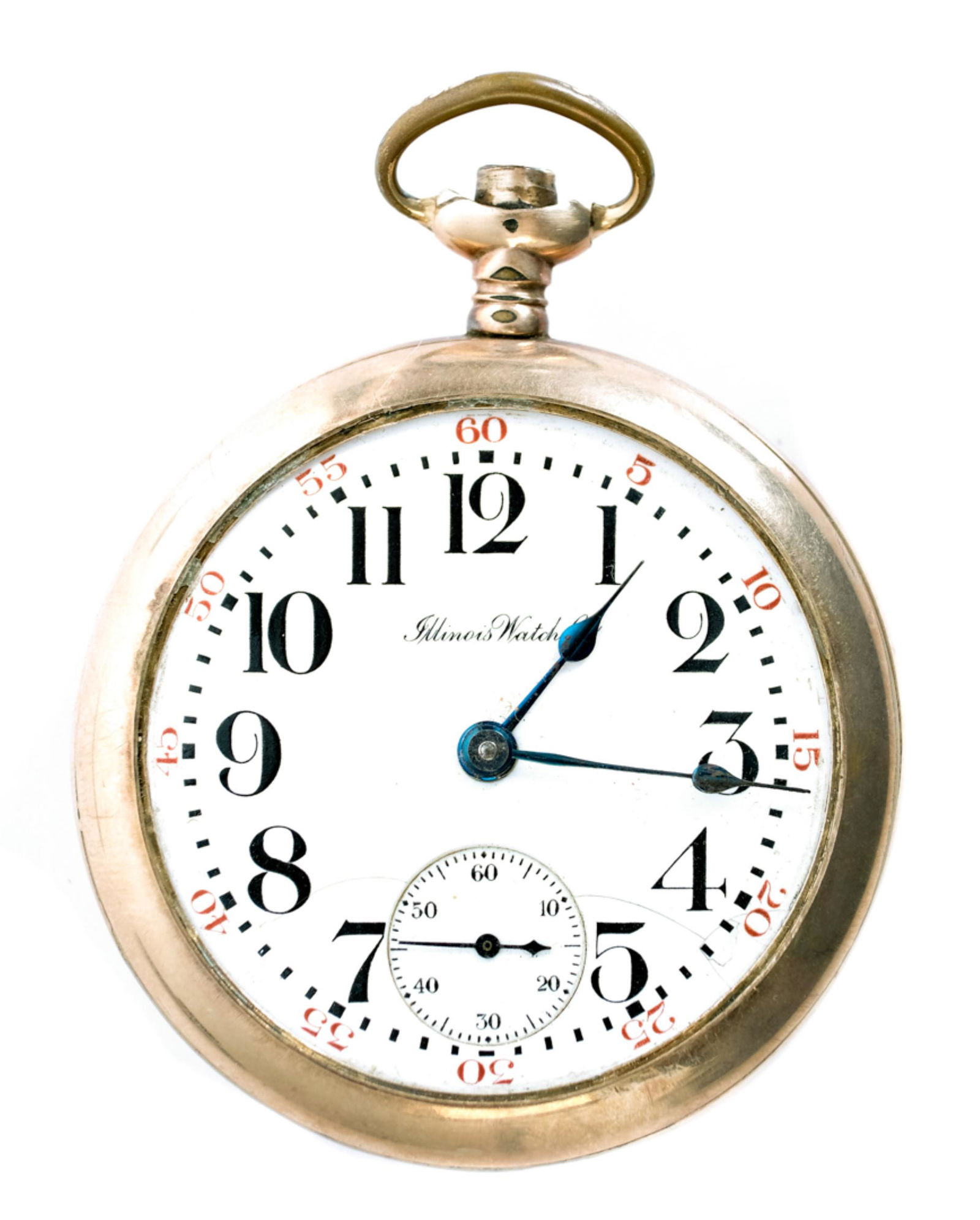 Illinois Watch Co Grade 69 Model 6 Pocket Watch (1 of 4)