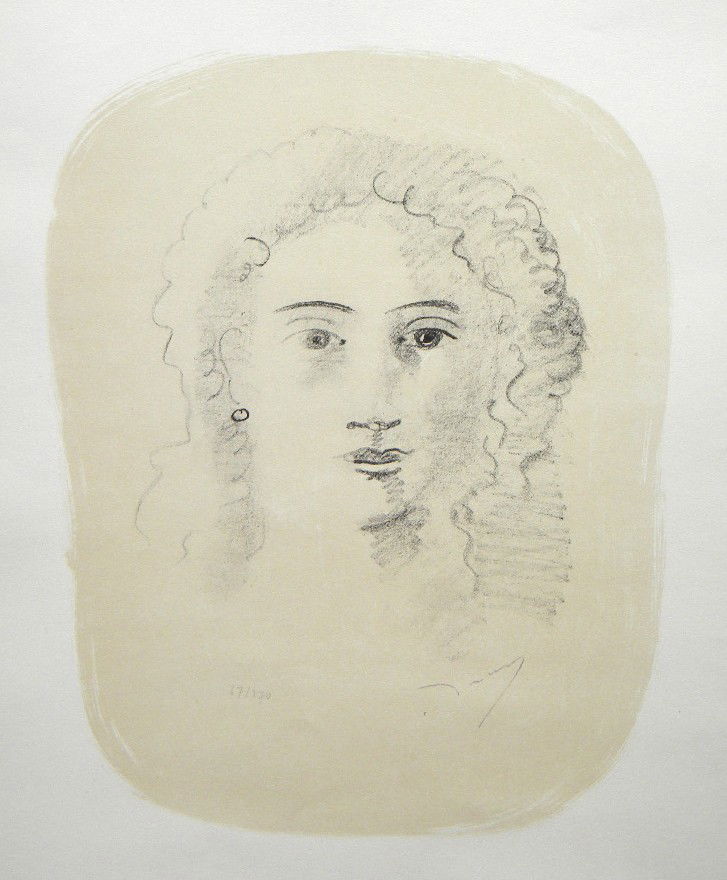 Andre Derain original lithograph | Derain Dessins,: Medium: original lithograph. Numbered in pencil 67/270. Printed in Paris in 1947 by Mourlot FrÃ¨res in a limited edition of 270 for "Derain Dessins" portfolio, published by Georges Duval. The image