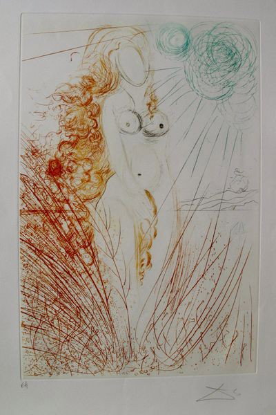 Salvador Dali The Birth Of Venus Hand Signed Limit: Salvador Dali The Birth Of Venus Hand Signed Limited Ed. Etching - Please E-mail For More Detailed Information On This Piece Of Art. Info@auctionhouseroad.com