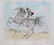 311: DALI TRANSPARENT HORSEMAN HAND SIGNED