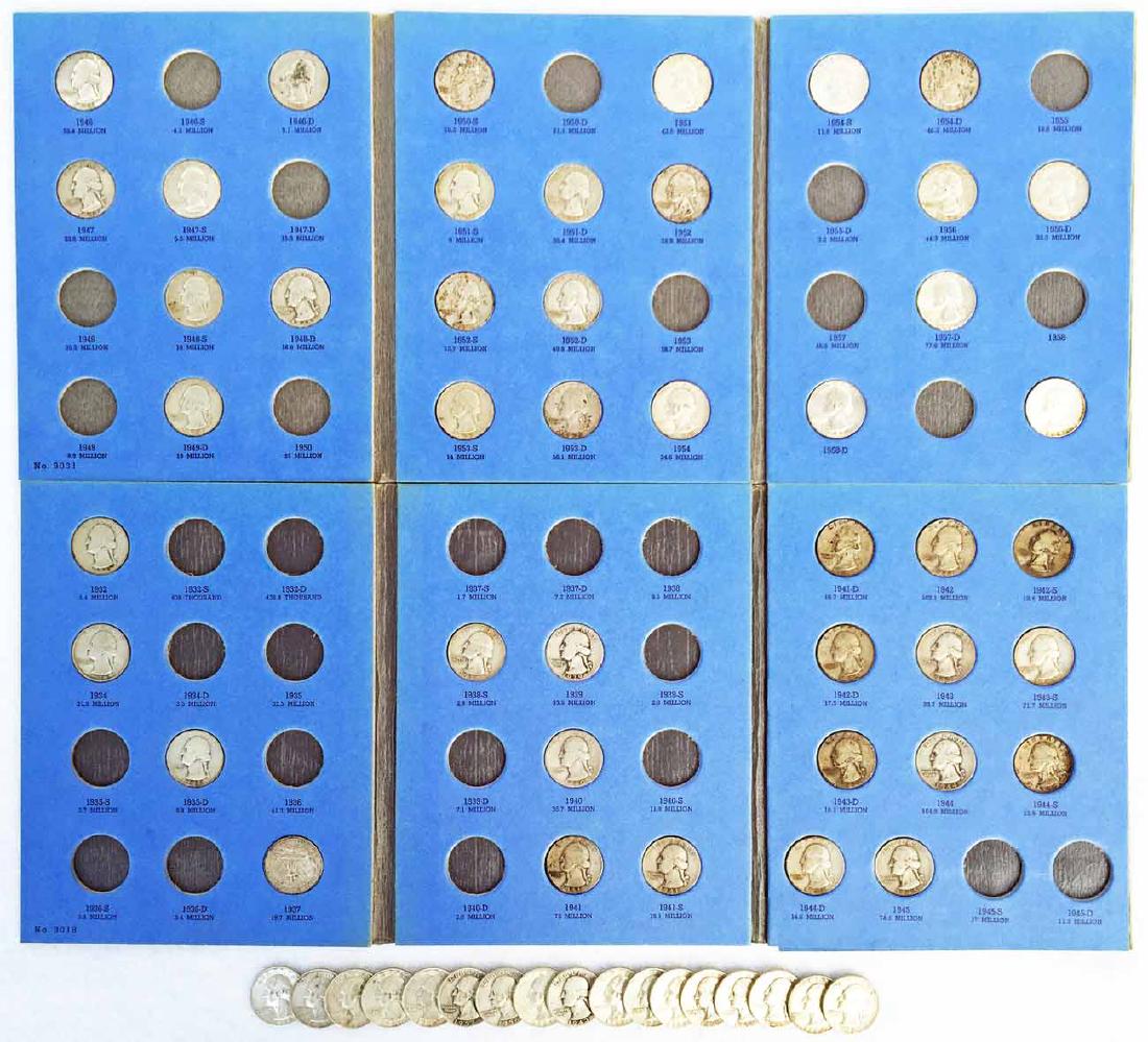 (61) Silver Washington Quarters, Pre-1964 (1 of 1)