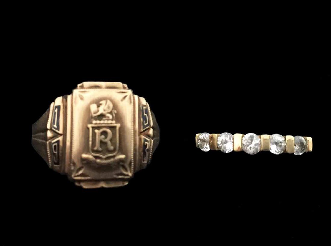 (2) 10K Gold Rings (1 of 5)