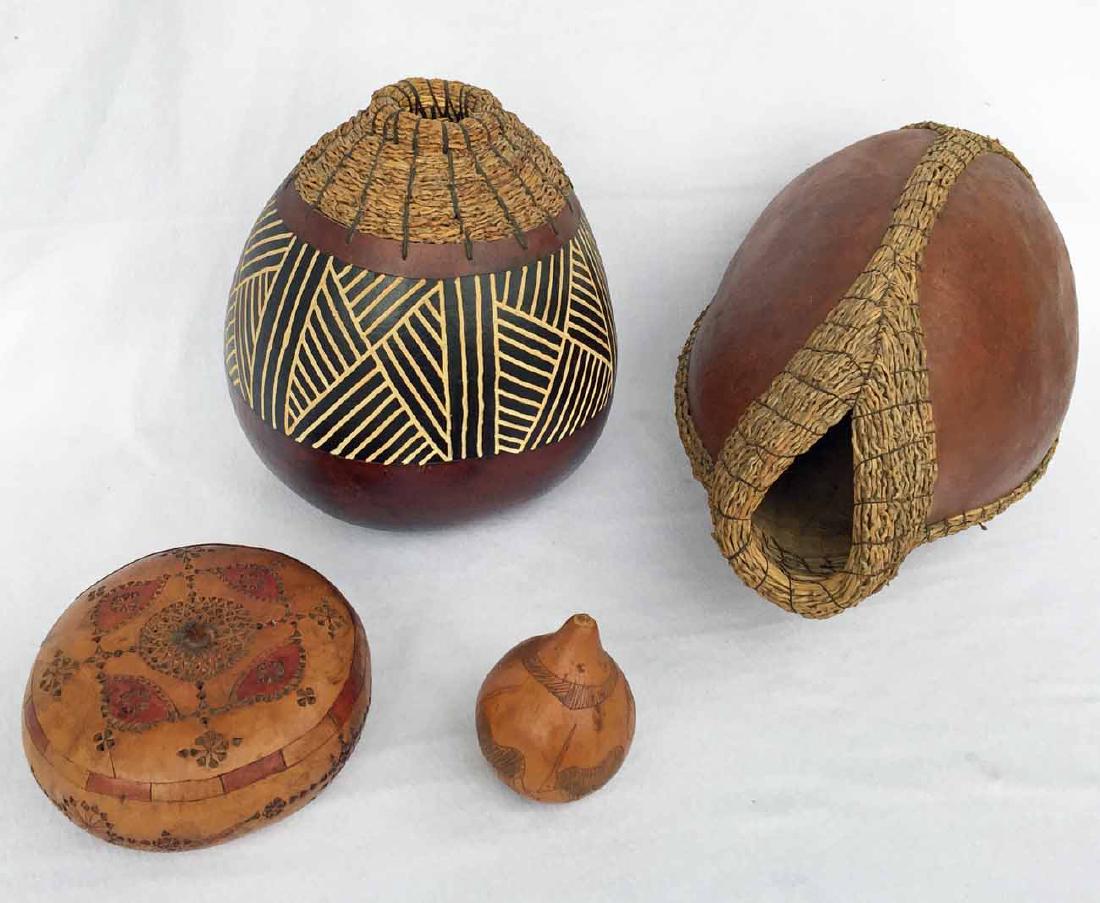 (4) Gourd Pieces (1 of 5)