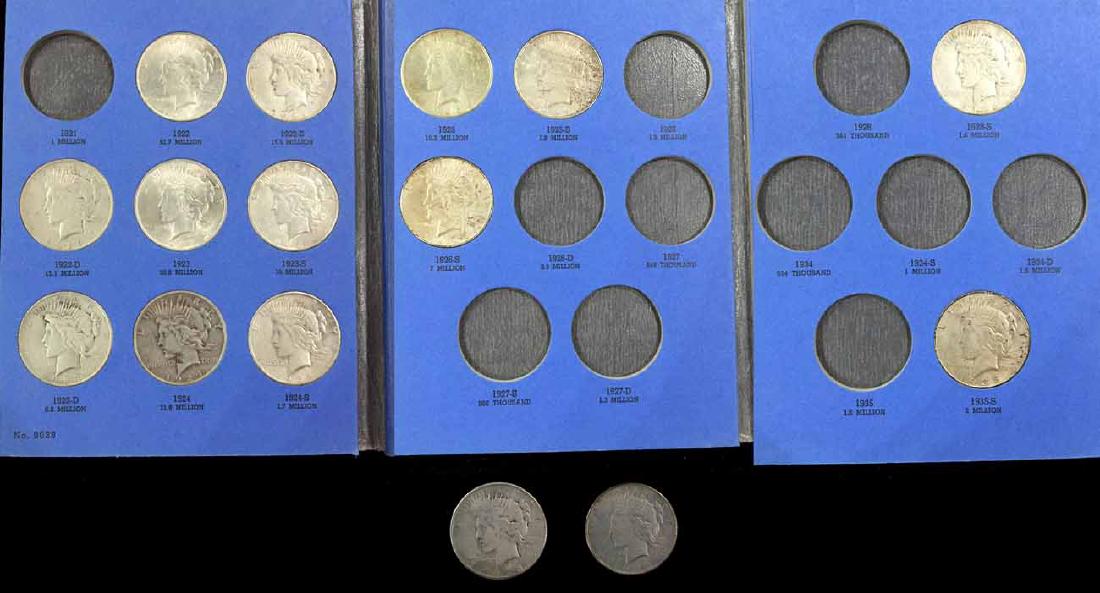 (15) Peace Type Silver Dollars (1 of 6)