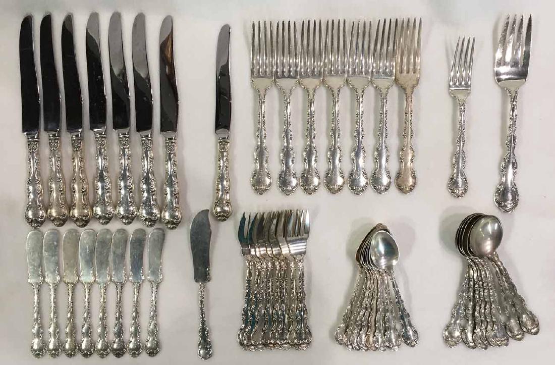 Gorham Sterling Silver Flatware Set, Strasbourg (1 of 4)
