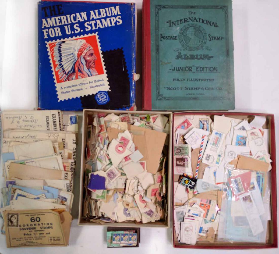 Large Collection of Early Stamps (1 of 4)