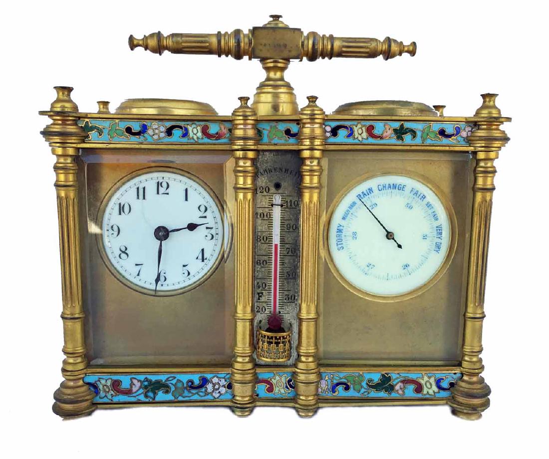 Enamel Case Clock (1 of 3)