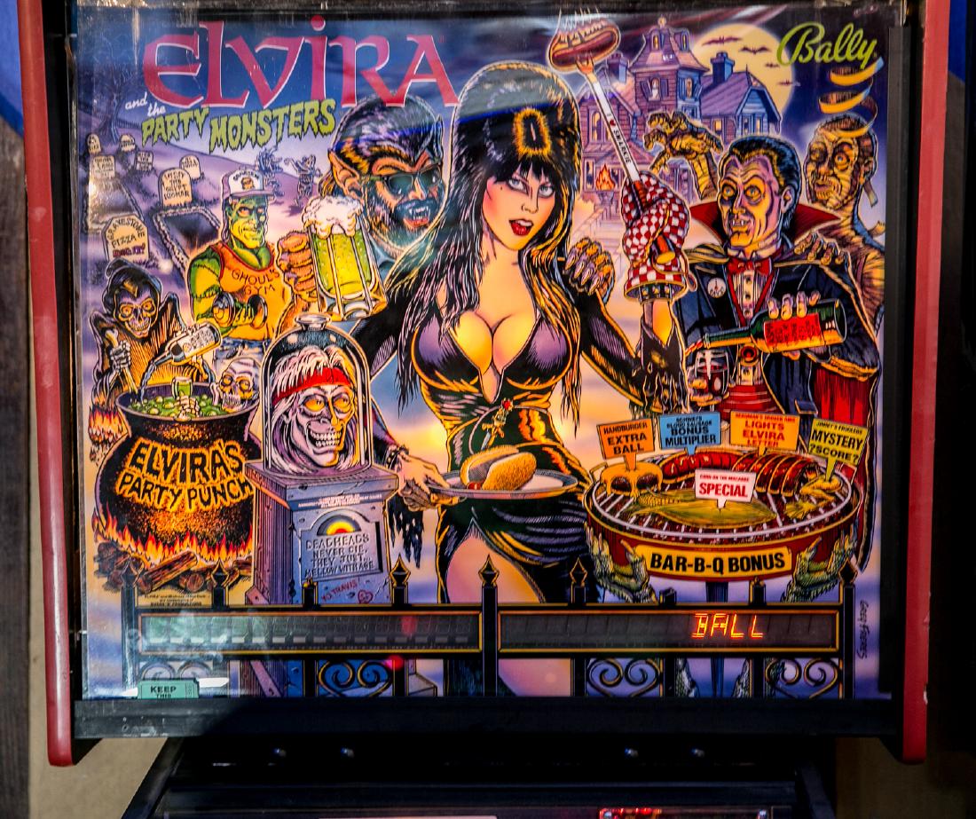 Elvira Pinball Machine (1 of 4)