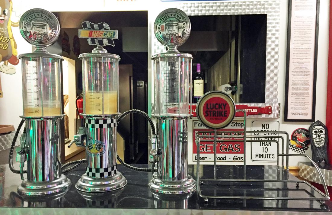 (3) Vintage Beverage Dispensers and (1) Condiment Rack (1 of 1)