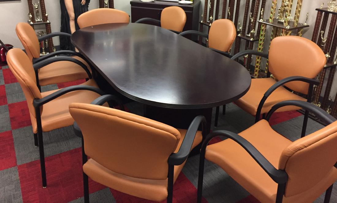 Conference Room Table and Chairs (1 of 2)