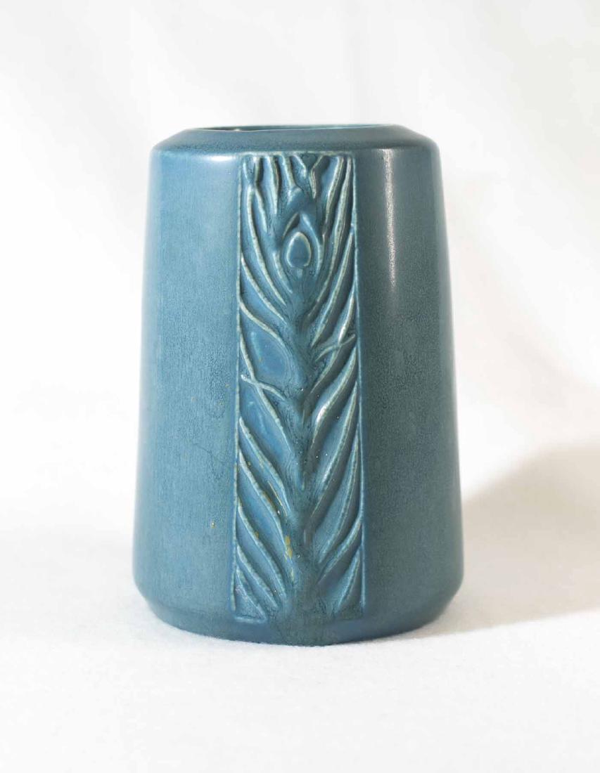 Rookwood Peacock Vase (1 of 4)