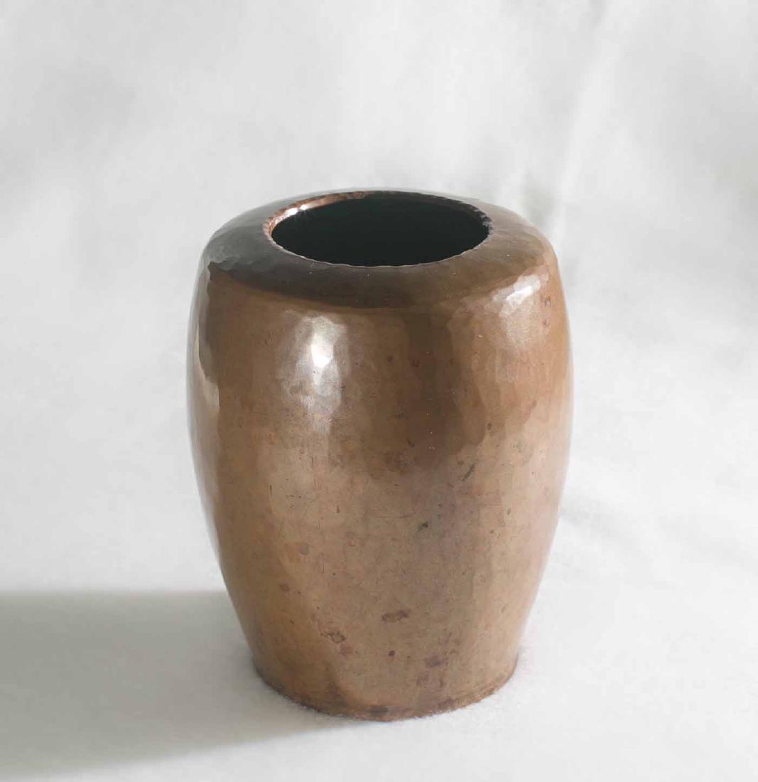 Harry Dixon Hand Hammered Copper Vase (1 of 2)