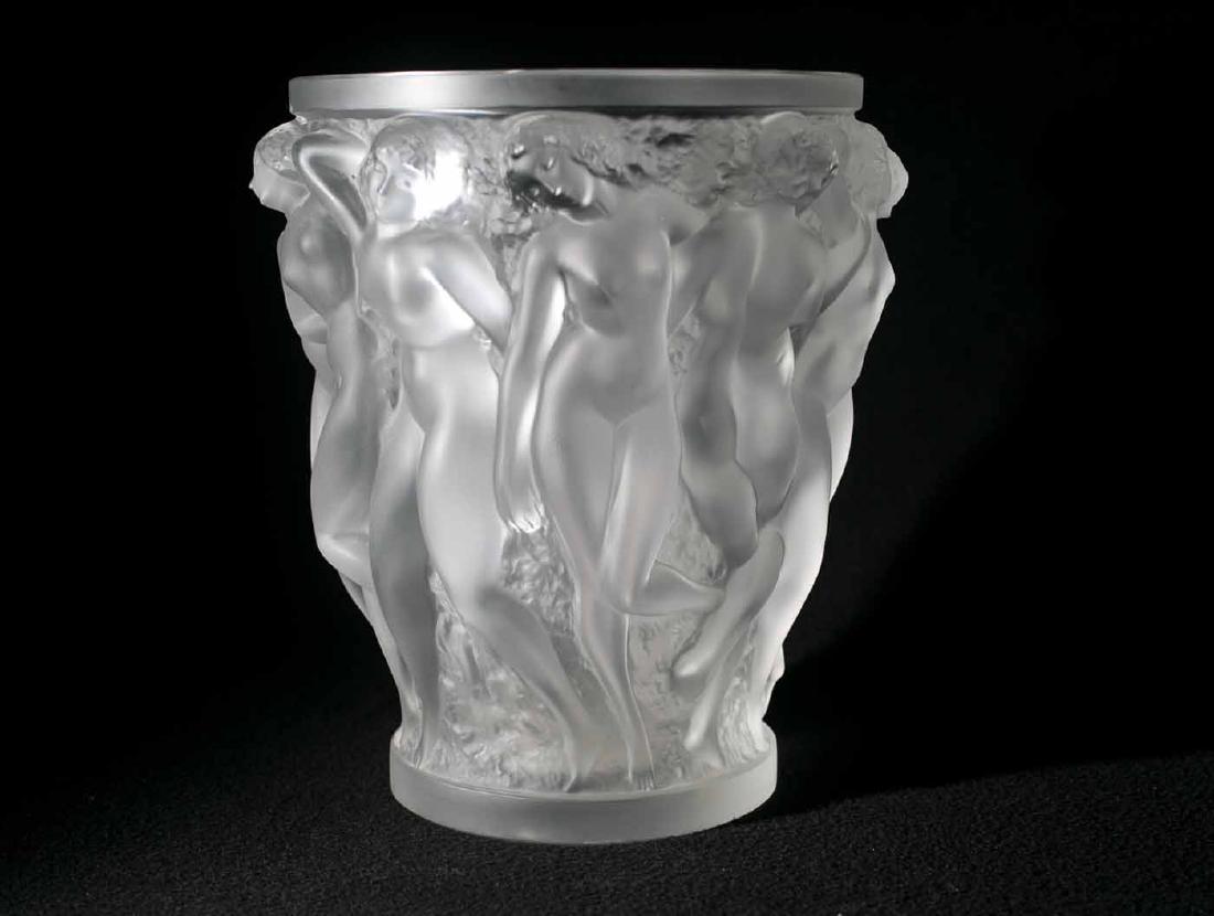 Lalique Bachantes Crystal Vase (1 of 5)
