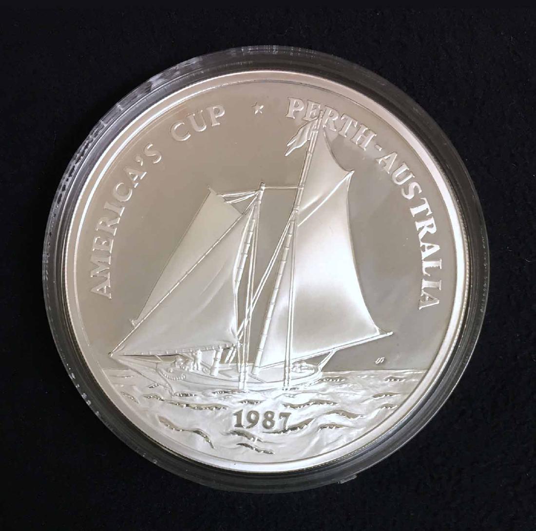 (10) Samoa Islands America's Cup Perth Australia 5 Oz (1 of 3)