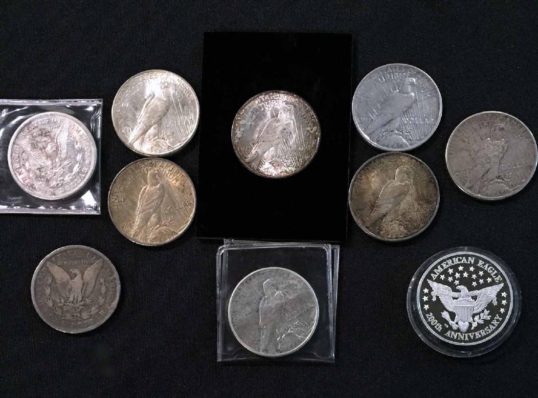(10) American Silver Dollars (1 of 1)