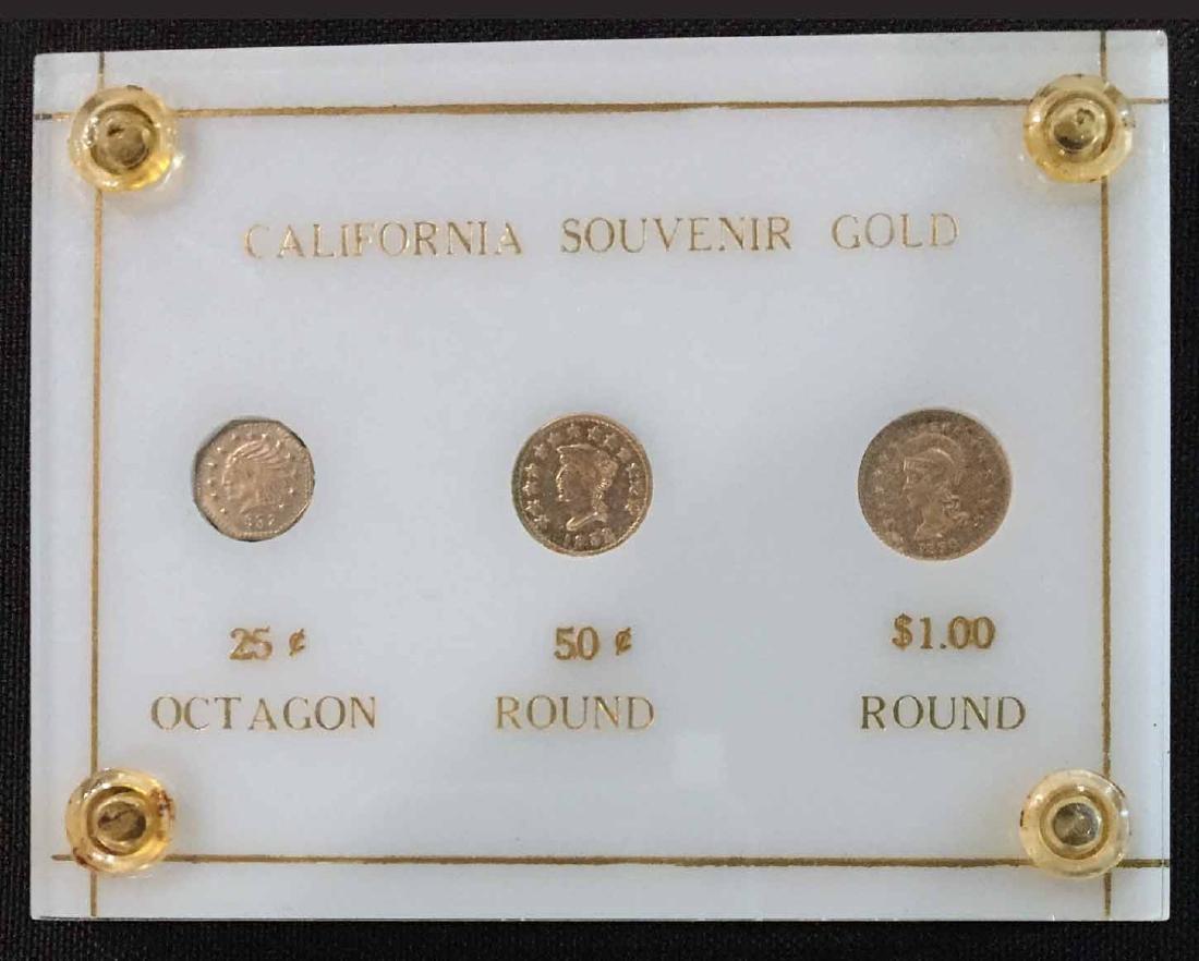 California Fractional Currency Gold Set (1 of 2)