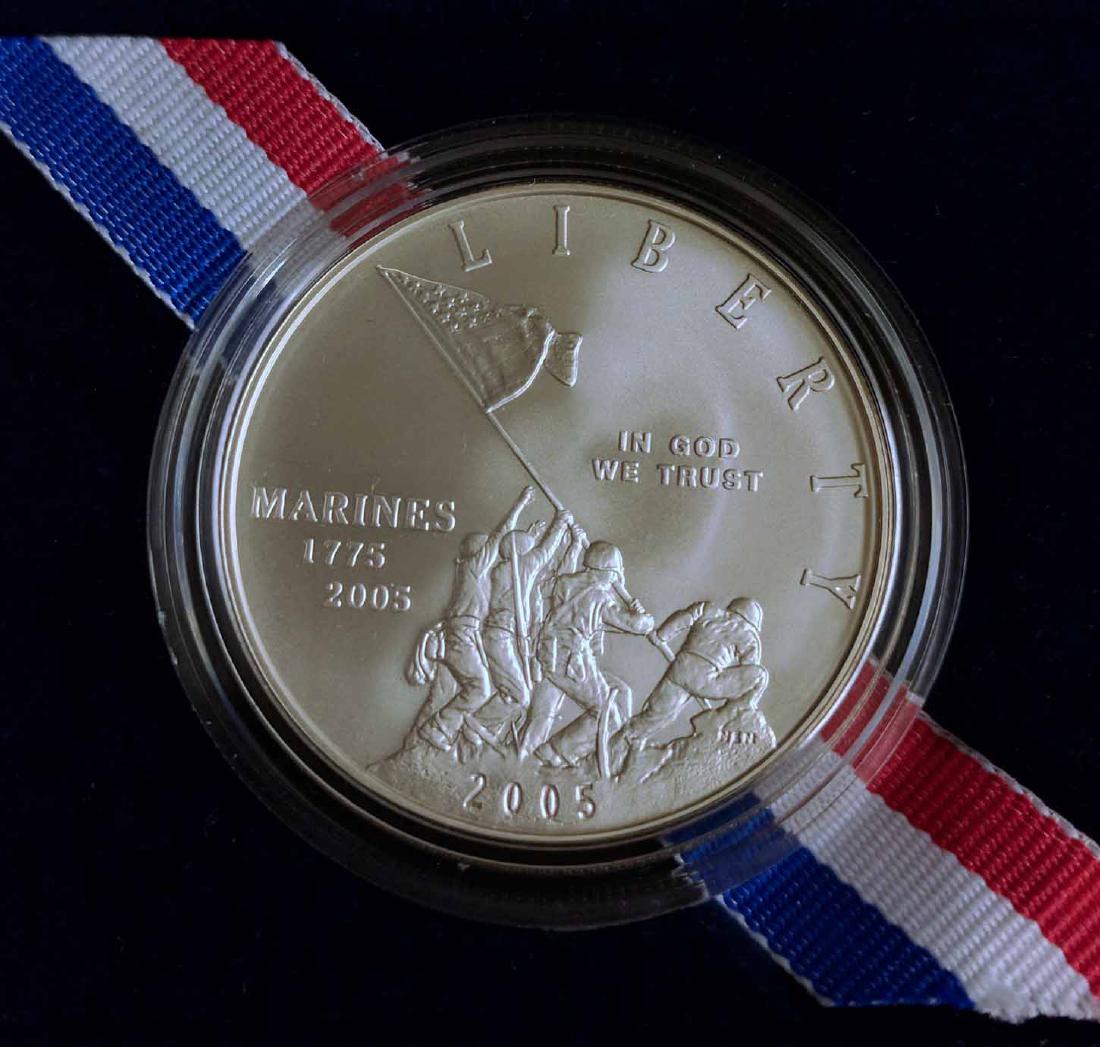 (9) US Silver Commemorative $1 Coins (1 of 3)