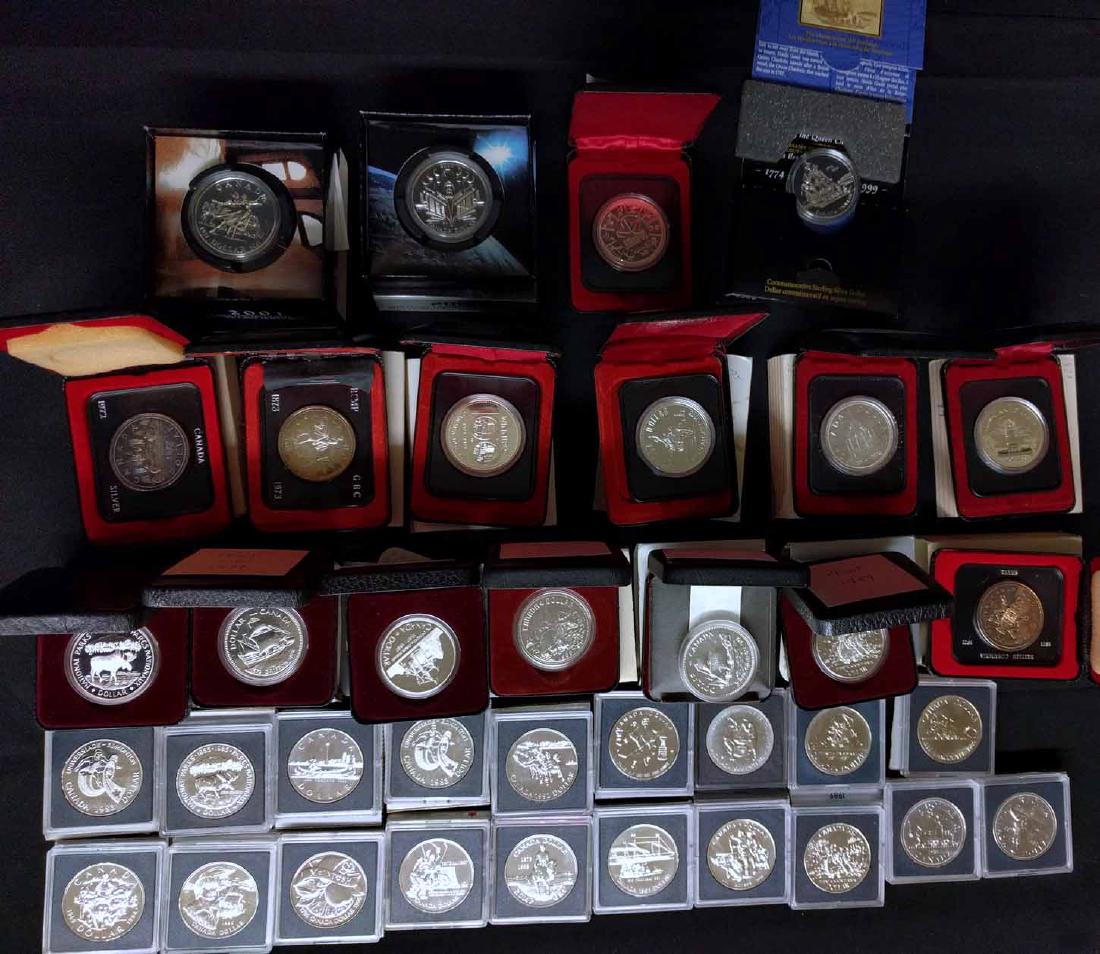 Canadian Commemorative Silver Uncirculated Coins (1 of 2)
