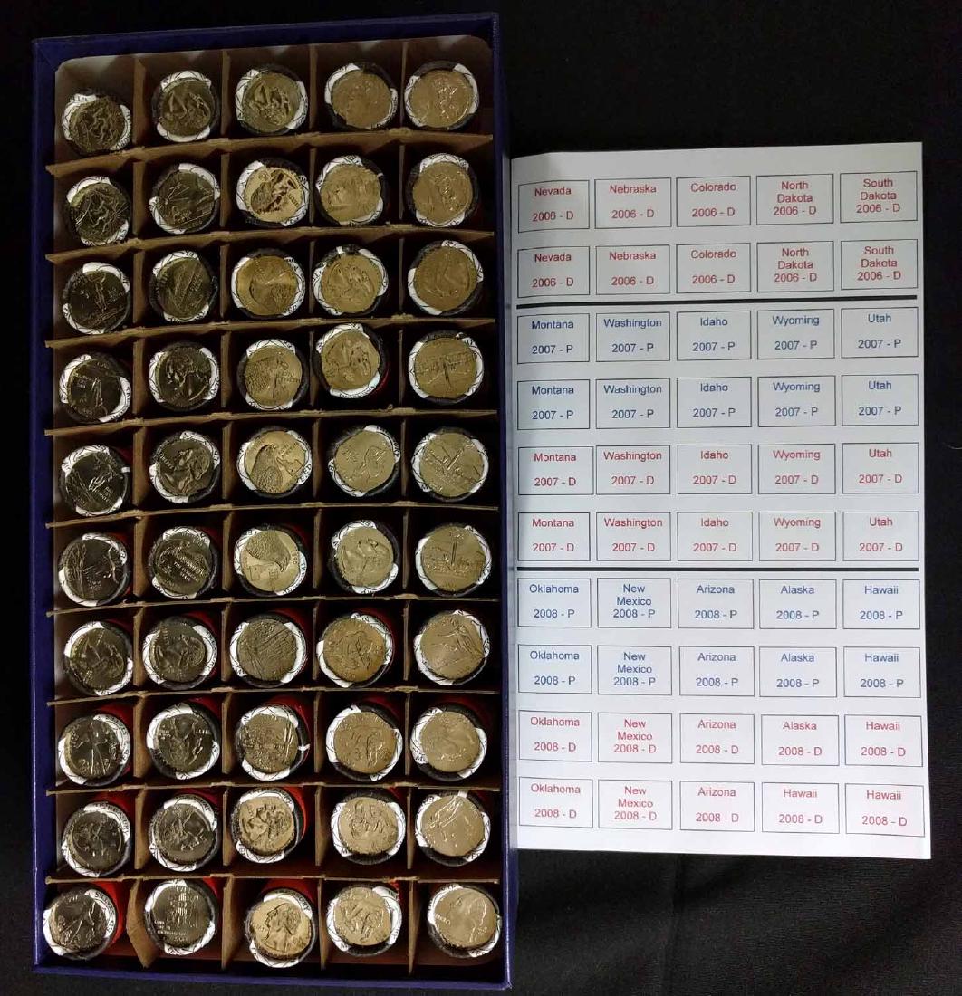 (50) US Mint Rolls of State Quarters 1999-2008 (1 of 1)