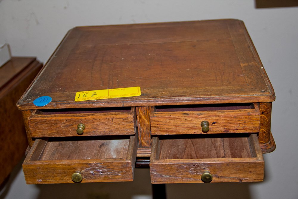 Spool Cabinet: (1) 13" x 13" x 4". Late 19th century, American. Shipping: USPS or Fedex. $100.00. We will ship internationally for the actual shipping cost.