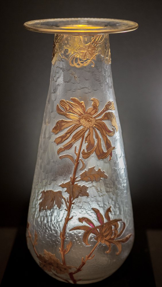 Mont Joye French Art Glass Vase