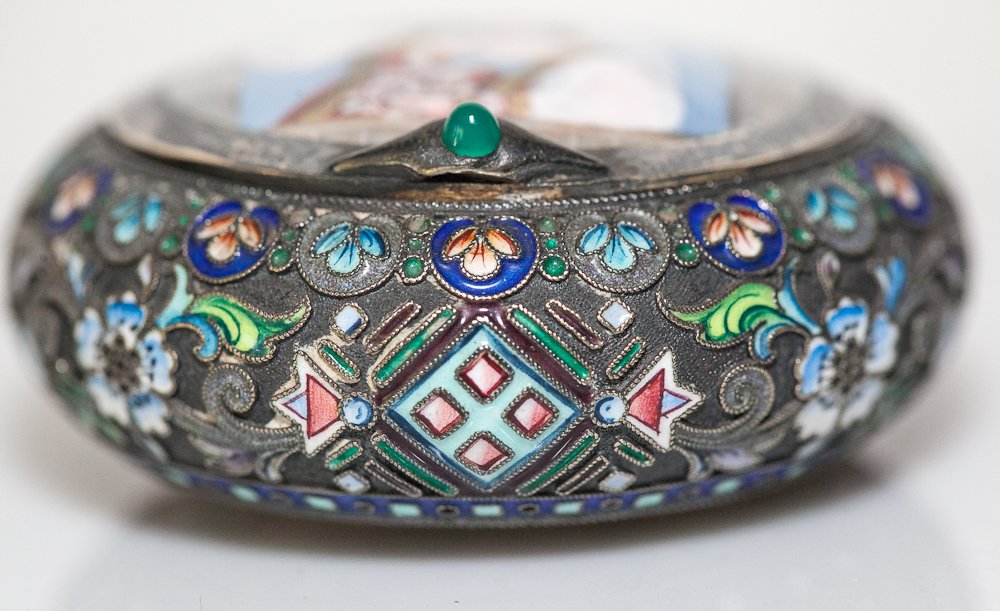 Russian Enamel Box - 2