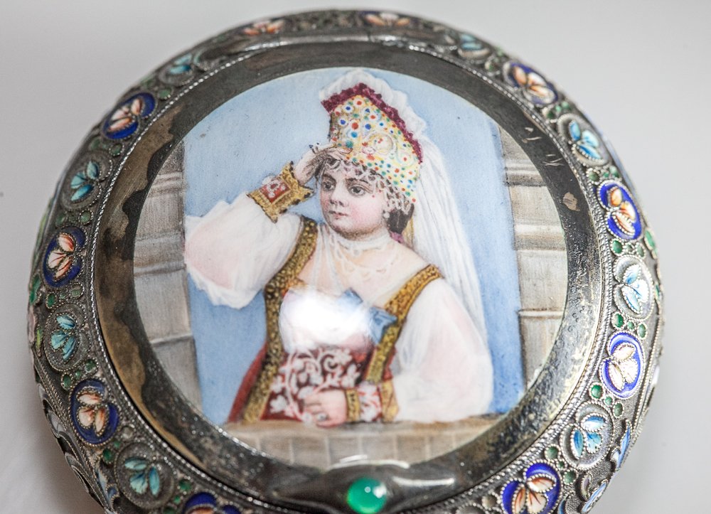 Russian Enamel Box - 6