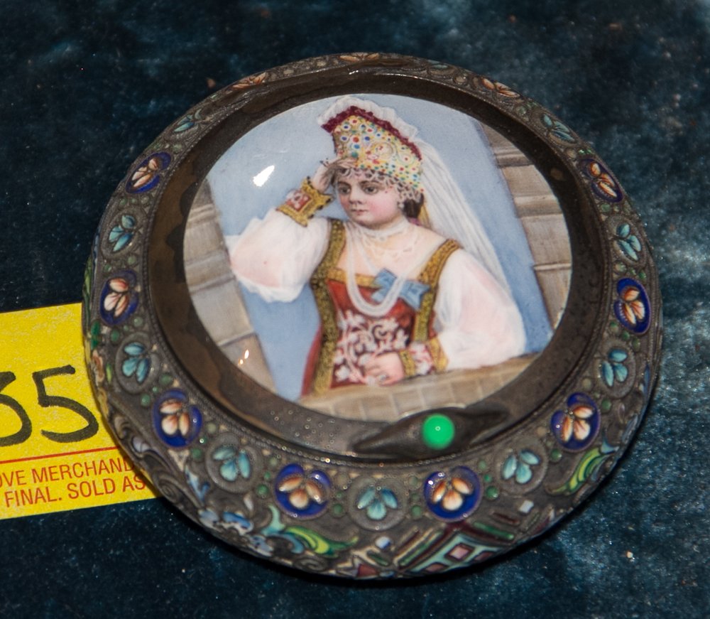 Russian Enamel Box - 7