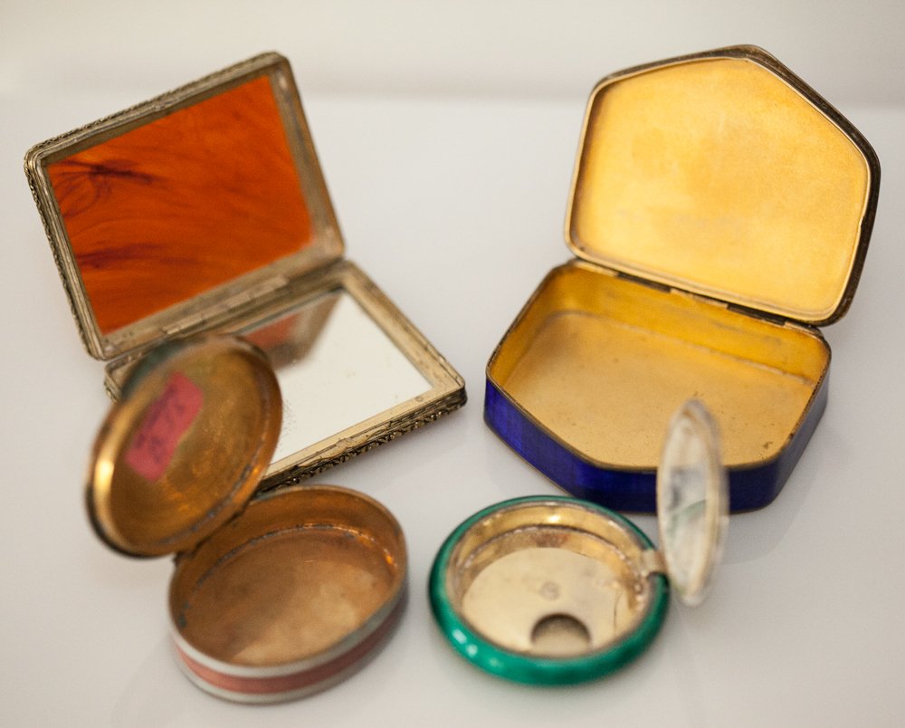 Enamel Cache Boxes - 2