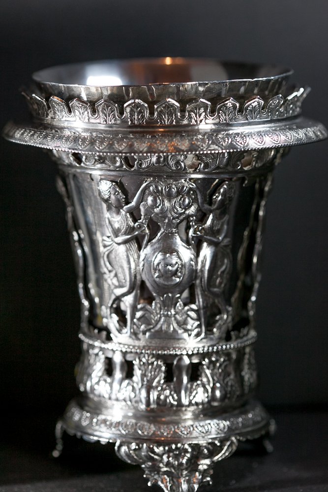 Greek Sterling Silver Cups - 7