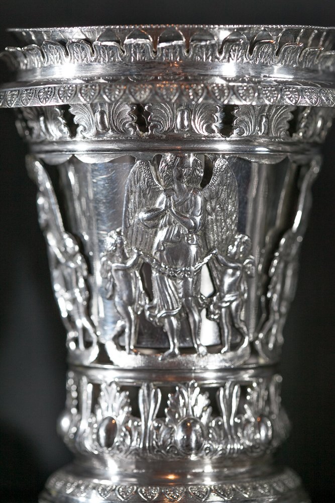 Greek Sterling Silver Cups - 8