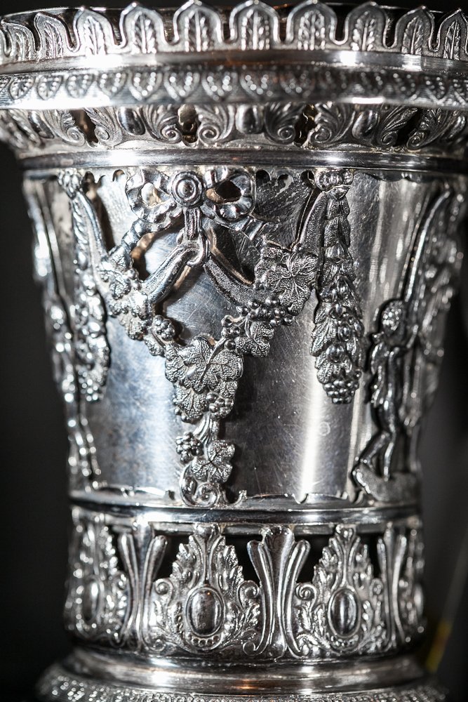 Greek Sterling Silver Cups - 9