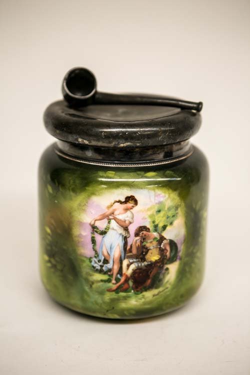 Austrian Hand Painted Humidor (1 of 3)