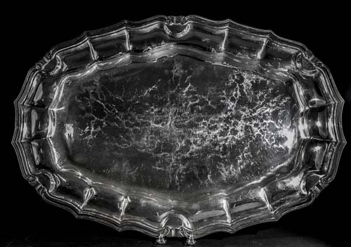 Sanborns Sterling Silver Presentation Tray (1 of 3)