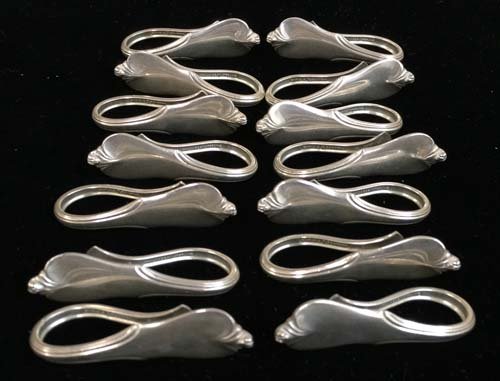 (14 pcs) Wallace Sterling Silver  Holders (1 of 4)
