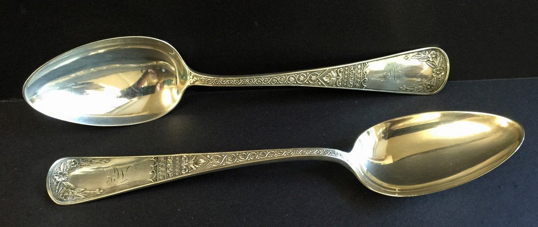 (2) Sterling Silver Serving Spoons (1 of 3)