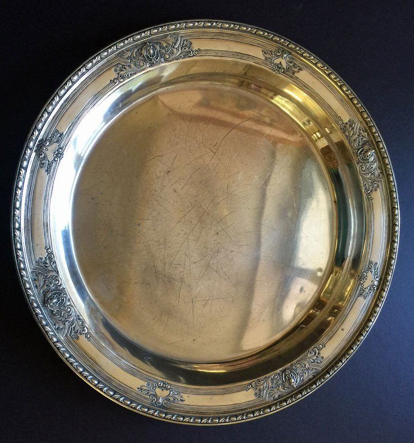 Watson Navarre Sterling Silver Salver (1 of 3)