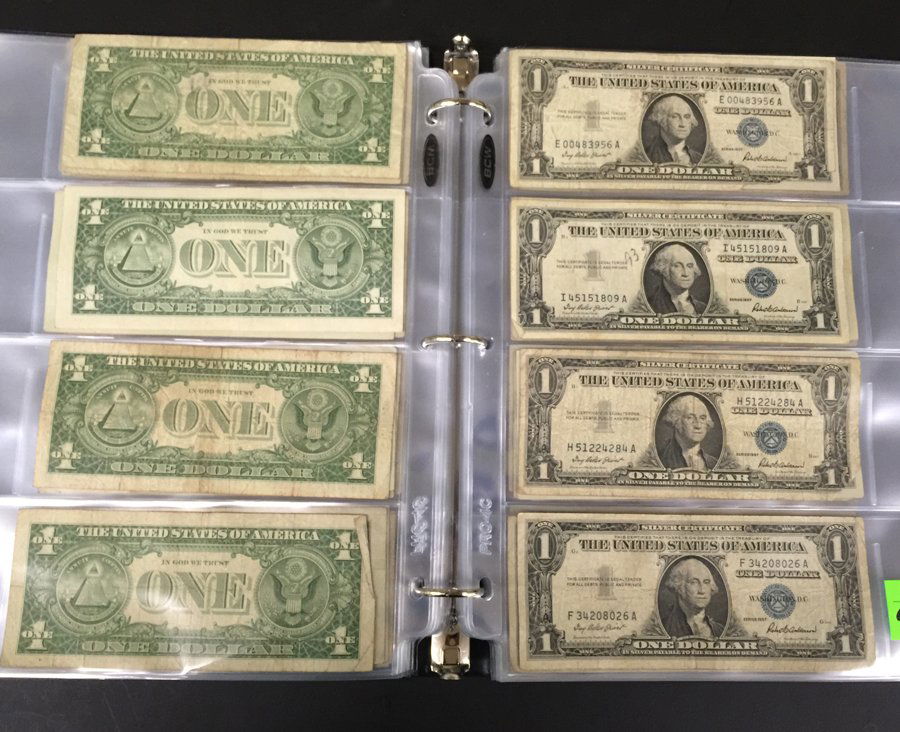 US $1.00 & $5.00 Silver Certificates & Others (1 of 3)