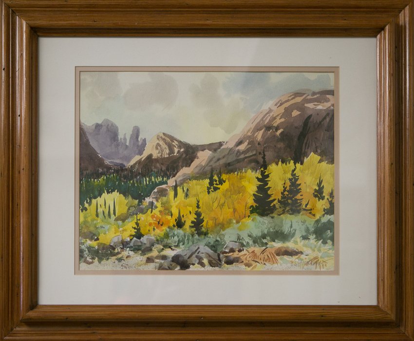 Edward Herrmann Watercolor (1 of 4)