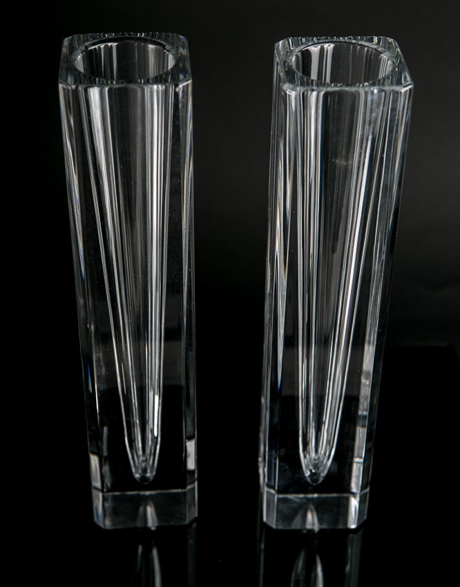 (2) Waterford Flower Vases (1 of 4)