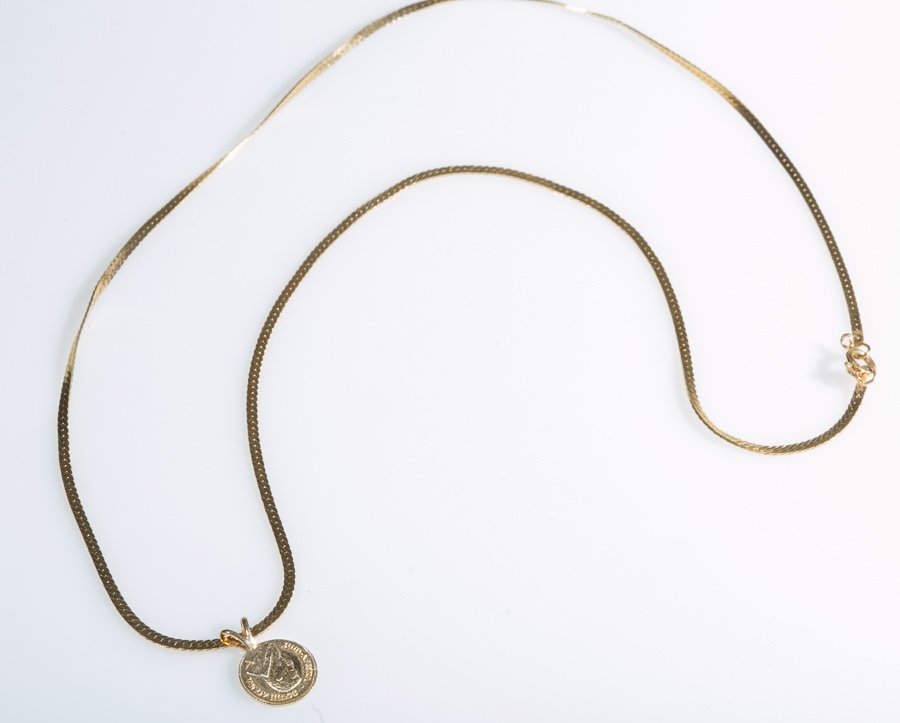 Gold Necklace (1 of 3)