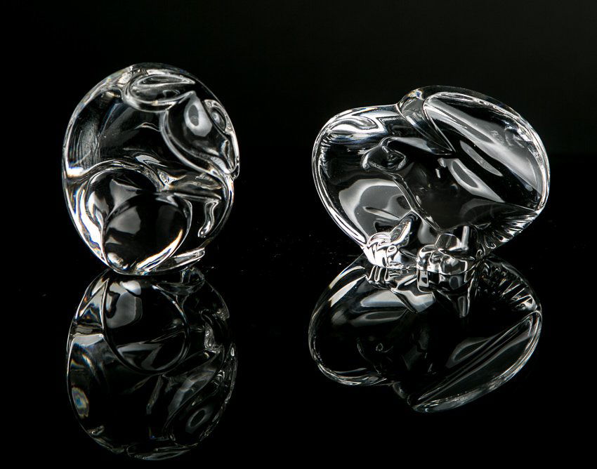 (2) Steuben Figurines (1 of 3)