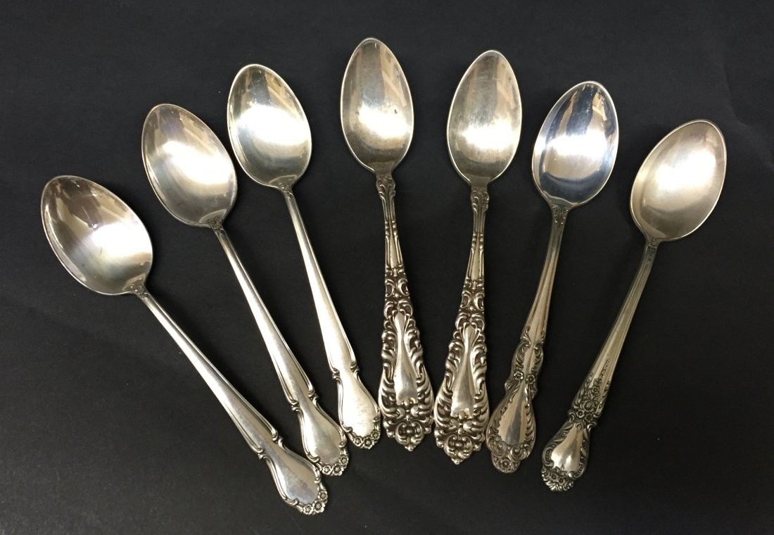 (7) Sterling Silver Coffee Spoons (1 of 1)