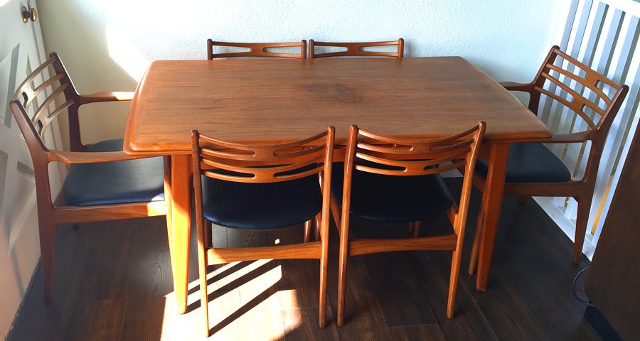 Danish Modern Dining Room Set (1 of 5)