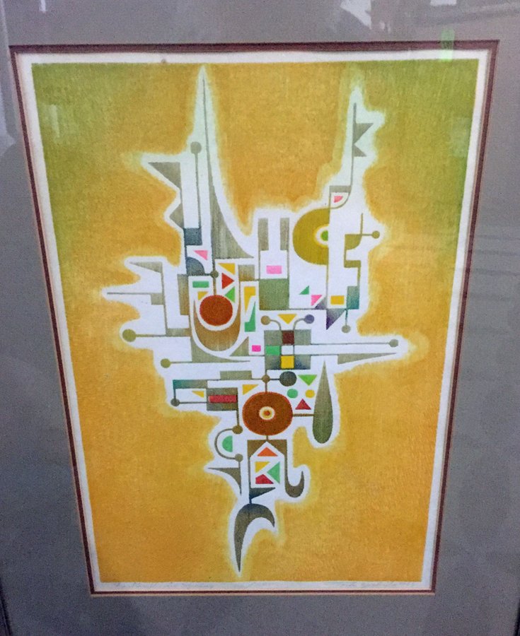 Toshi Yoshida Woodblock Print (1 of 1)