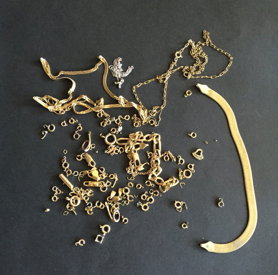 14K Yellow Gold Scrap Jewelry (1 of 1)