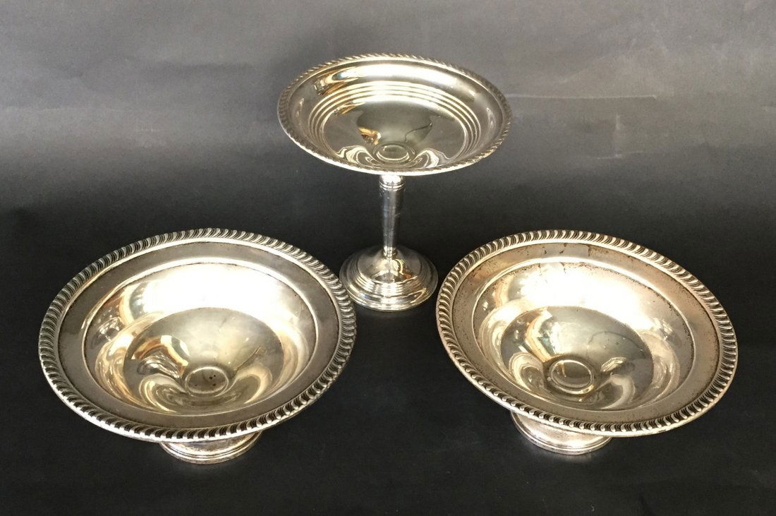 (3) Sterling Silver Compotes (1 of 6)